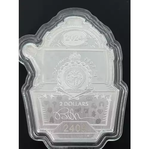 PAMP 2024 Niue $2 1oz Silver Coin Burton Morris LUCKY 7's Mintage 2,500 (4)