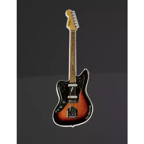 Pamp Fender® Jaguar Guitar 1oz Pure Silver Coin (2)