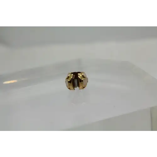 PANDORA 14k Y.G. Pink Enamel CHERRY BLOSSOM FLOWER clip #