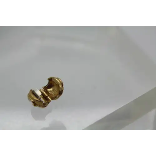 PANDORA 14k Y.G. Pink Enamel CHERRY BLOSSOM FLOWER clip #