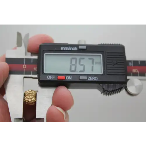 PANDORA 14k Y.G. RARE RETIRED FLORAL FLOWER CLIP charm #