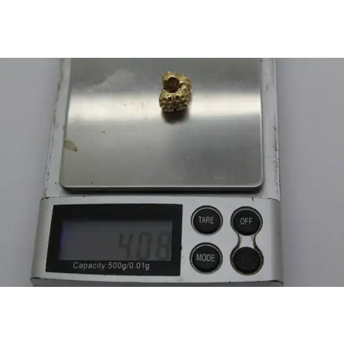 PANDORA 14k Y.G. RARE RETIRED FLORAL FLOWER CLIP charm #