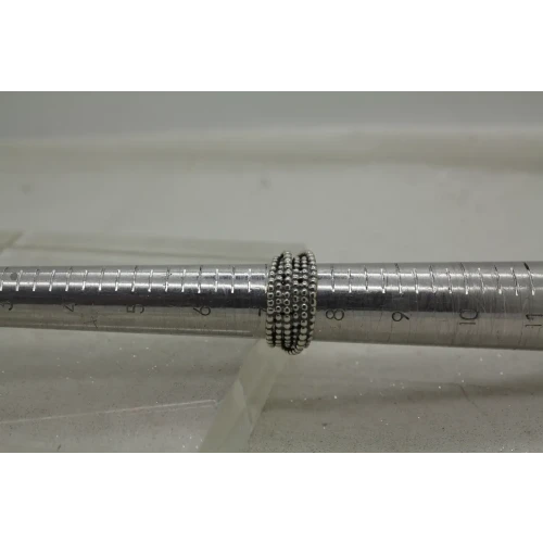 PANDORA .925 S.S. 14k Y.G. DIAMOND ENTANGLED BEAUTY ring size 7.5