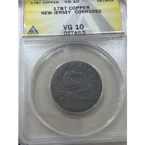 Post Colonial Issues -New Jersey-Coppers