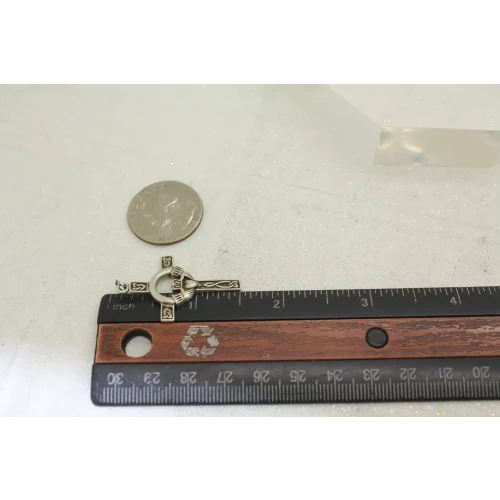 PSCL .925 S.S. CLADDAGH TRINITY KNOT CROSS pendant