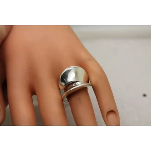 Rare GEORG JENSEN .925 S.S. #93 NANNA DITZEL design ring size 6