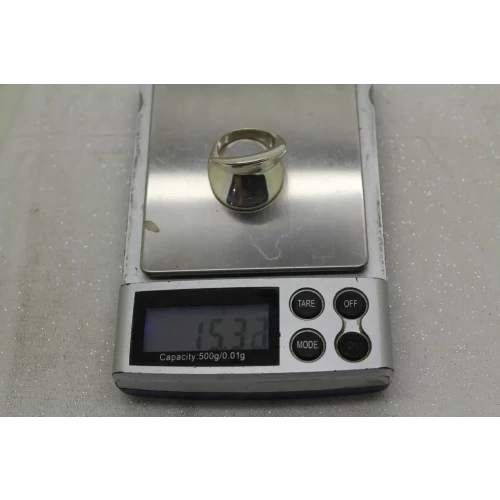 Rare GEORG JENSEN .925 S.S. #93 NANNA DITZEL design ring size 6