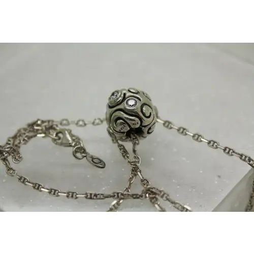 Retired PANDORA .925 S.S. XL DAYDREAM CHARM NECKLACE #