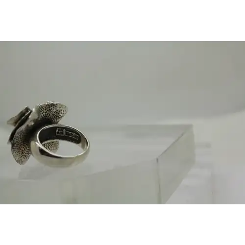 Retired SILPADA .925 S.S. BLOOMING FLOWER ring size 7 #