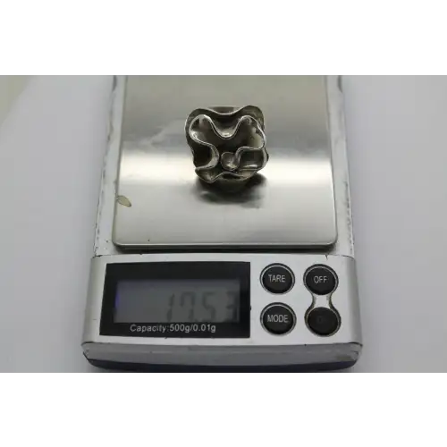 Retired SILPADA .925 S.S. BLOOMING FLOWER ring size 7 #