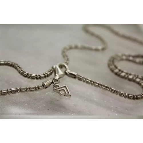 Retired SILPADA .925 S.S. DOT DASH BEADED CHAIN necklace 17