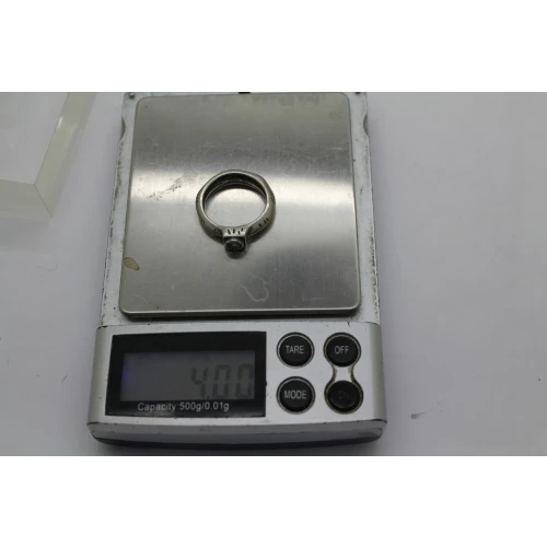 Retired Vintage SILPADA .925 S.S. PERIDOT SOLITAIRE ring size 7 #