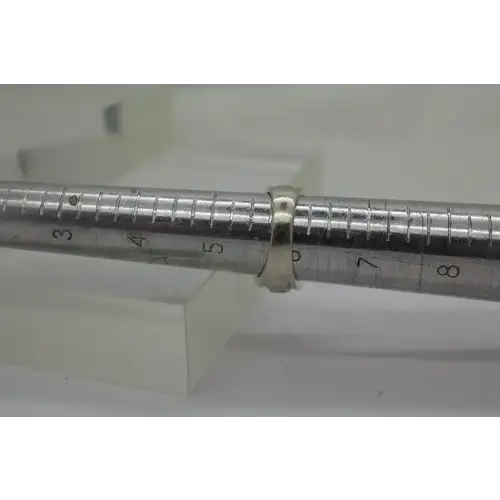 ROSS SIMONS Sterling 14k Y.G. BLUE TOPAZ ring size 6 #