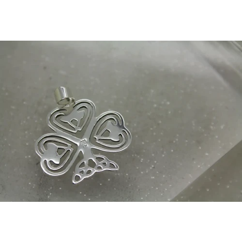 Signed .925 Sterling Silver CELTIC TREE pendant