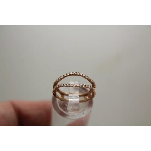 Signed GDM 10k Y.G. DIAMOND RING ENHANCER size 5.25