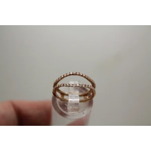 Signed GDM 10k Y.G. DIAMOND RING ENHANCER size 5.25