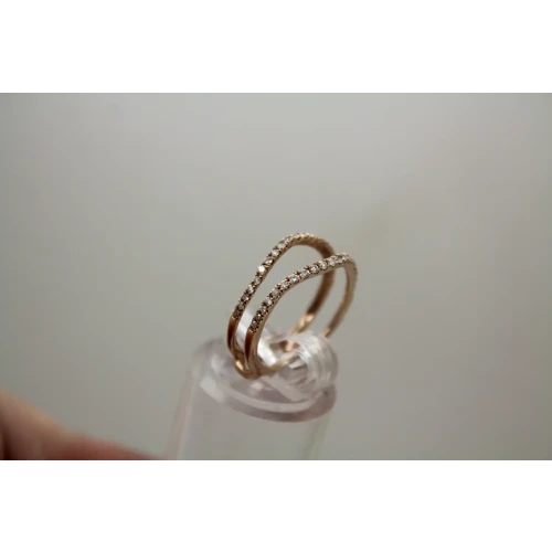 Signed GDM 10k Y.G. DIAMOND RING ENHANCER size 5.25