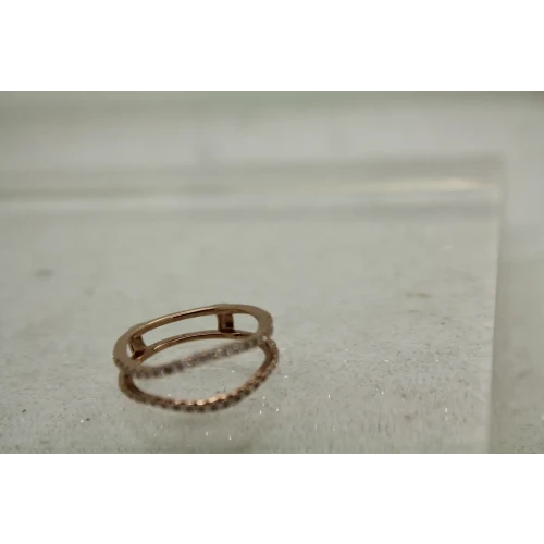 Signed GDM 10k Y.G. DIAMOND RING ENHANCER size 5.25