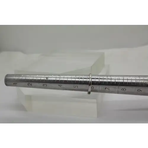 Signed JH .925 S.S. CUBIC ZIRCONIA ANNIVERSARY STYLE band size 6 #