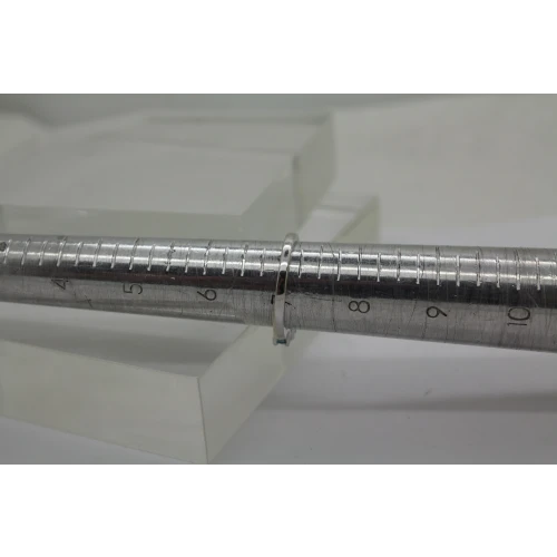 Signed KN .925 S.S. BLUE TOPAZ 5 Stone ring size 7 #