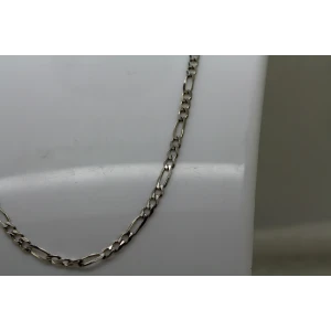 Signed RC .925 S.S. 3.1mm FIGARO LINK CHAIN necklace 30