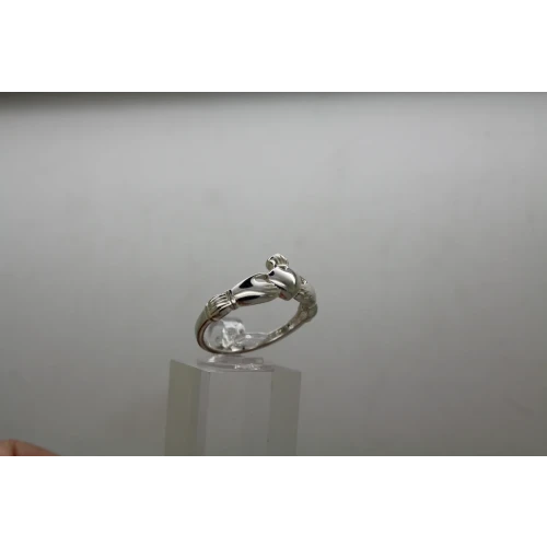 Signed RJ .925 S.S. CLADDAGH ring size 11