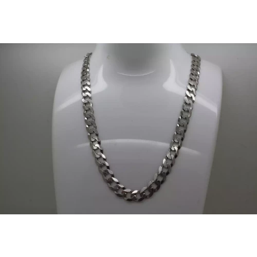 Signed RL .925 S.S. 7mm CURB CHAIN 20