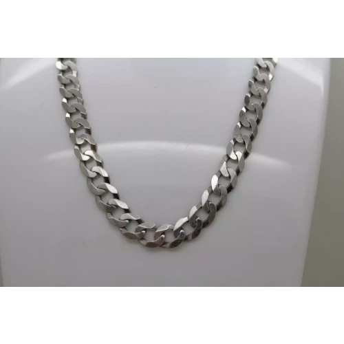 Signed RL .925 S.S. 7mm CURB CHAIN 20
