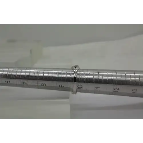 Signed SJD .925 S.S. Pear Cut CZ HALO COCKTAIL ring size 9.75