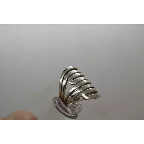 SILPADA .925 S.S. MODERN MAZE ring size 7.5