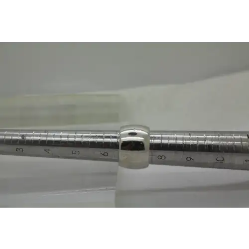 SILPADA .925 S.S. WIDE CUFF CIGAR BAND ring size 7 #