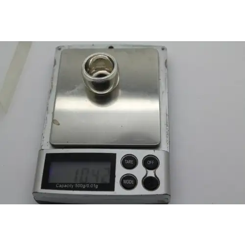 SILPADA .925 S.S. WIDE CUFF CIGAR BAND ring size 7 #