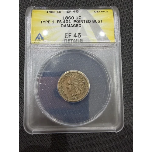 Small Cents-Indian Head 1859-1909 -Copper