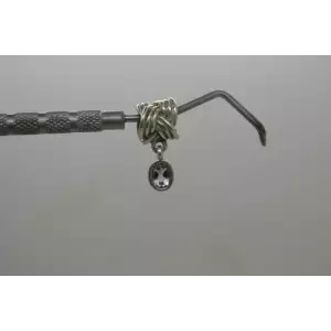 Authentic PANDORA ALE .925 TIED TOGETHER AMETHYST charm bead