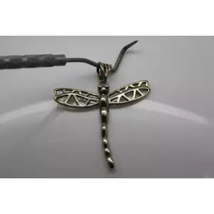 DIDAE SHABLOOL ISRAEL .925 Sterling Silver DRAGONFLY pendant