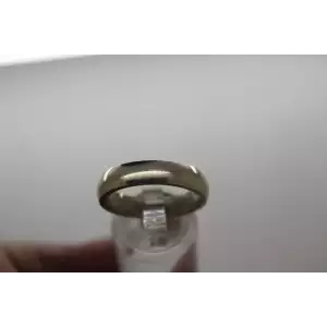 .925 S.S. 5mm wide SOLID SILVER WEDDING BAND size 9.5