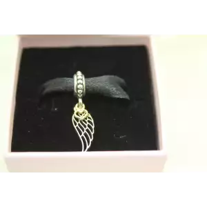 Authentic PANDORA ALE .925 S.S. LOVE & GUIDANCE ANGEL WING charm