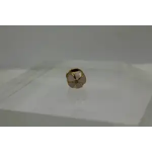 PANDORA 14k Y.G. Pink Enamel CHERRY BLOSSOM FLOWER clip #