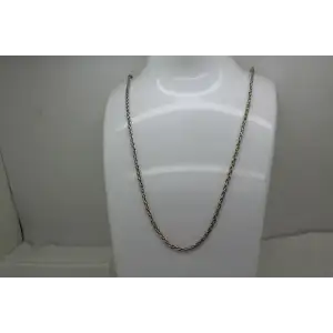 BALI SUARTI .925 S.S. HOOK CLASP SPIGA WHEAT CHAIN necklace 28