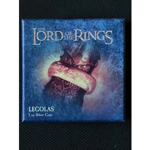 2021 Niue 1 oz. Coin Lord Of The Rings - Legolas  (2)