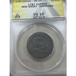 Post Colonial Issues -New Jersey-Coppers