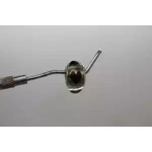 Auth. PANDOR ALE .925 S.S. ICE LOVE BLACK HEARTS MURANO GLASS charm