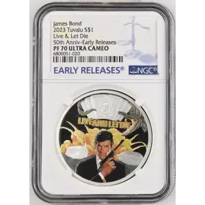 2023 Live & Let Die 50th Anniv-Early Releases James Bond ULTRA CAMEO (2)
