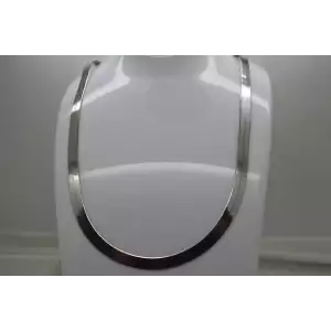 ITALY .925 Sterling Silvr 5mm FLEXIBLE HERRINGBONE necklace 18