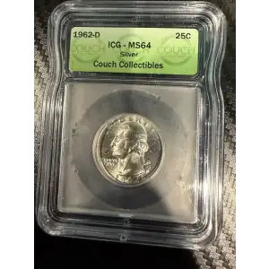 Quarter Dollars-Washington-Silver Coinage