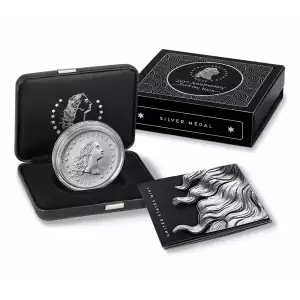 2024 Silver Flowing Hair Medal