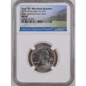 2019 W Great American Coin Hunt First 