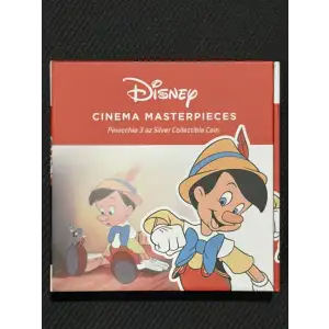 2022 Niue 3 oz. Coin Disney Pinnochio  (2)