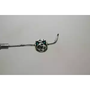 Authentic PANDORA TEAL ZEN ENAMEL charm