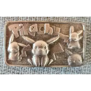 Mystery Mint 3oz Silver Pikachu Bar